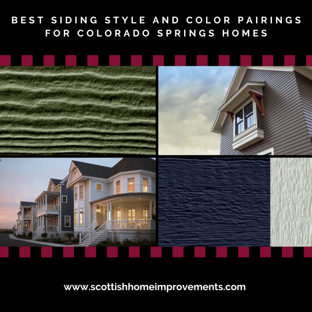 siding colors and styles for Colorado Springs homes SHI