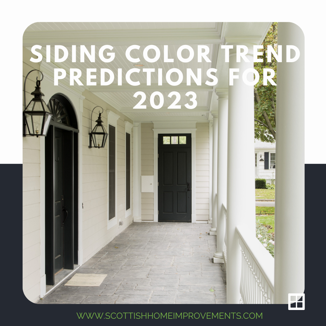 Siding Color Trend Predictions 2023 