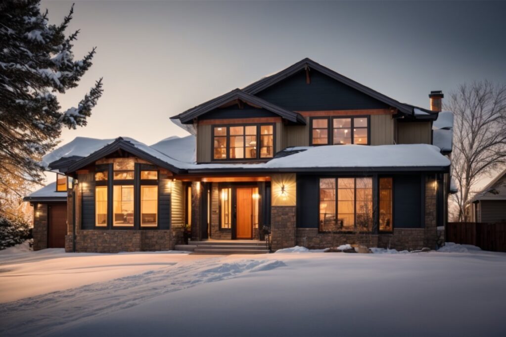 Denver home with insulated siding, energy-efficient design