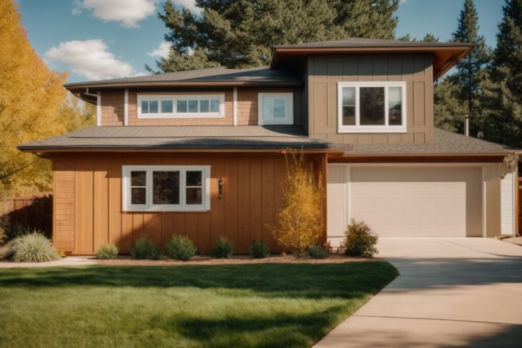 Denver home with durable vinyl siding under sunny sky