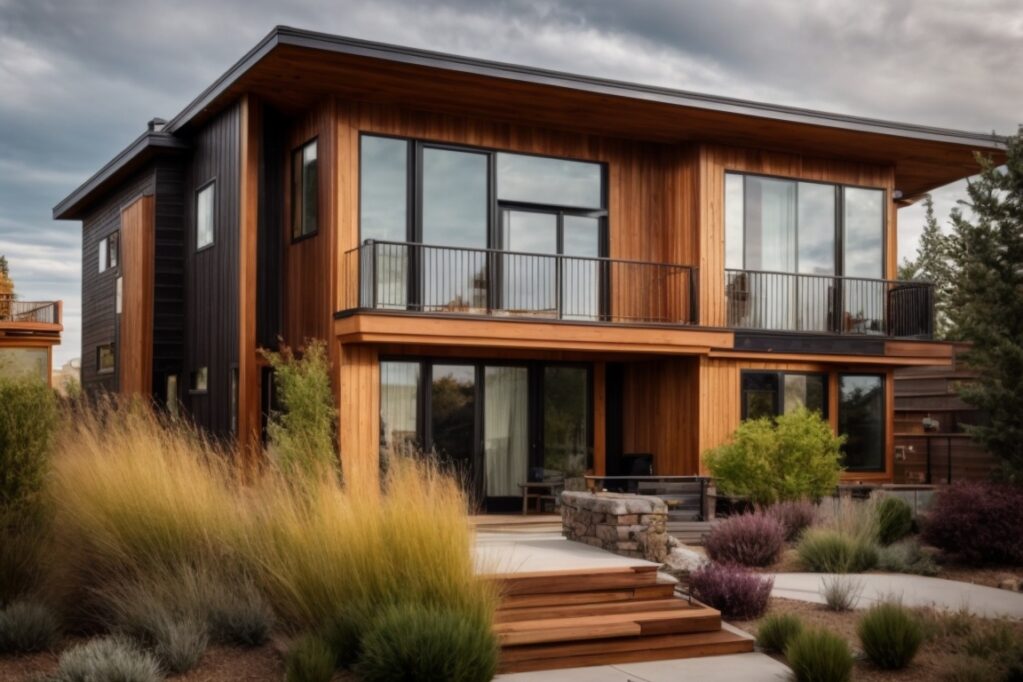 Denver home with engineered wood siding, resistant to warping and rotting